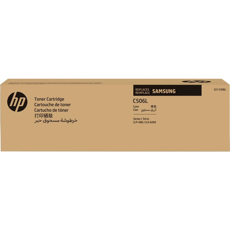 Toner Cartridge, Cyan, HP, Kassette, Samsung