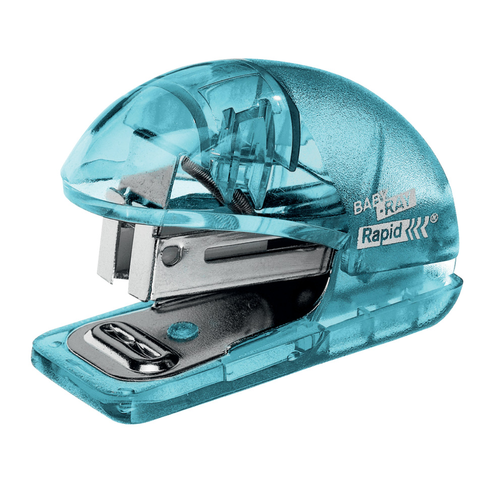 Schreibtischstempel, Stempel, Transparenter Stempel, Kunststoffstempel, Blau