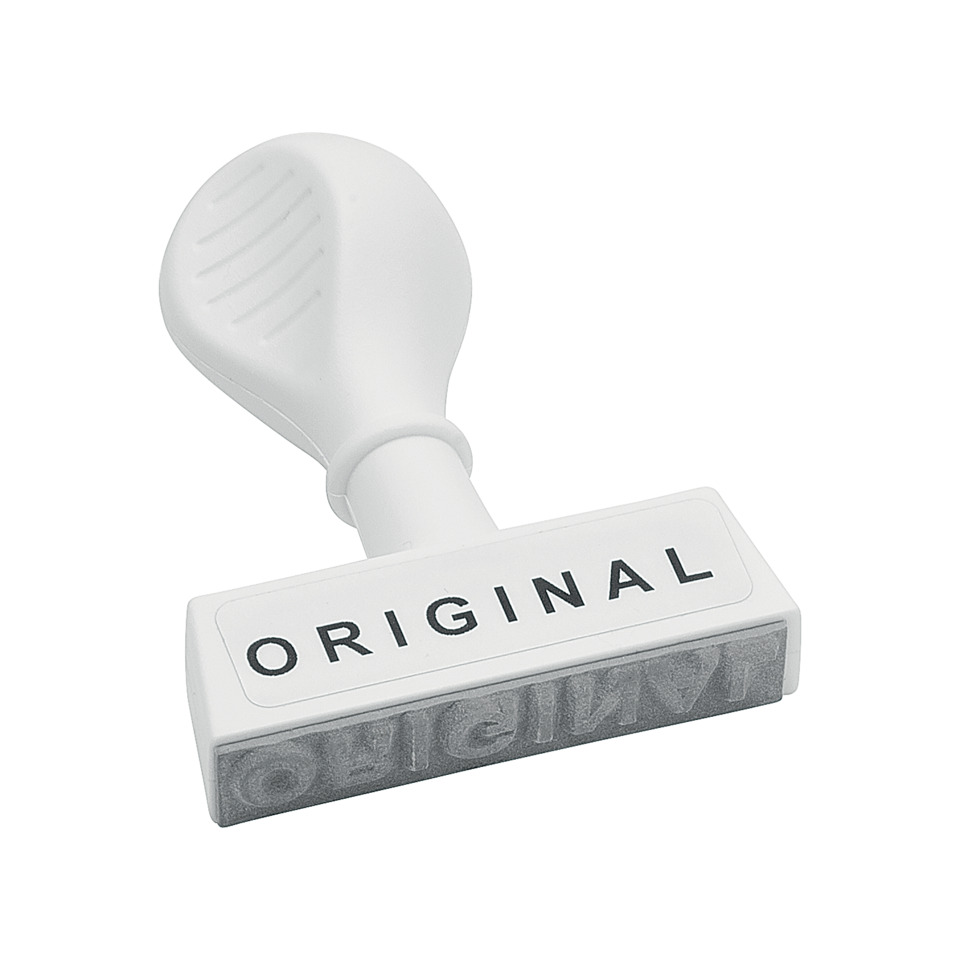 Stempel Text ''Original'', 45x6mm WEDO 193 29