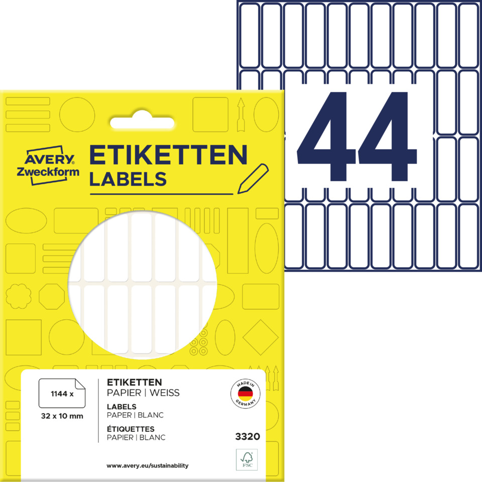 etiketten, labels, papier, weiß, kassenzubehör