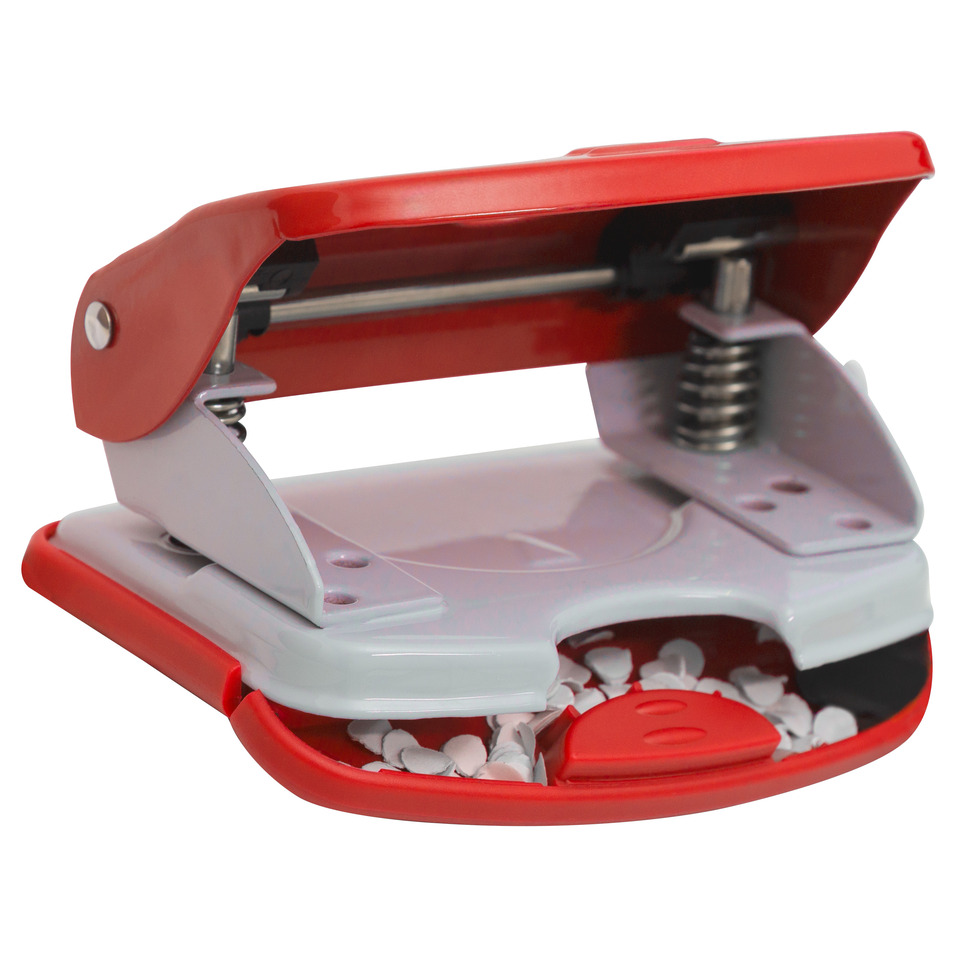 stapler, kleine stanzmaschine, rot, klammern, office zubehör
