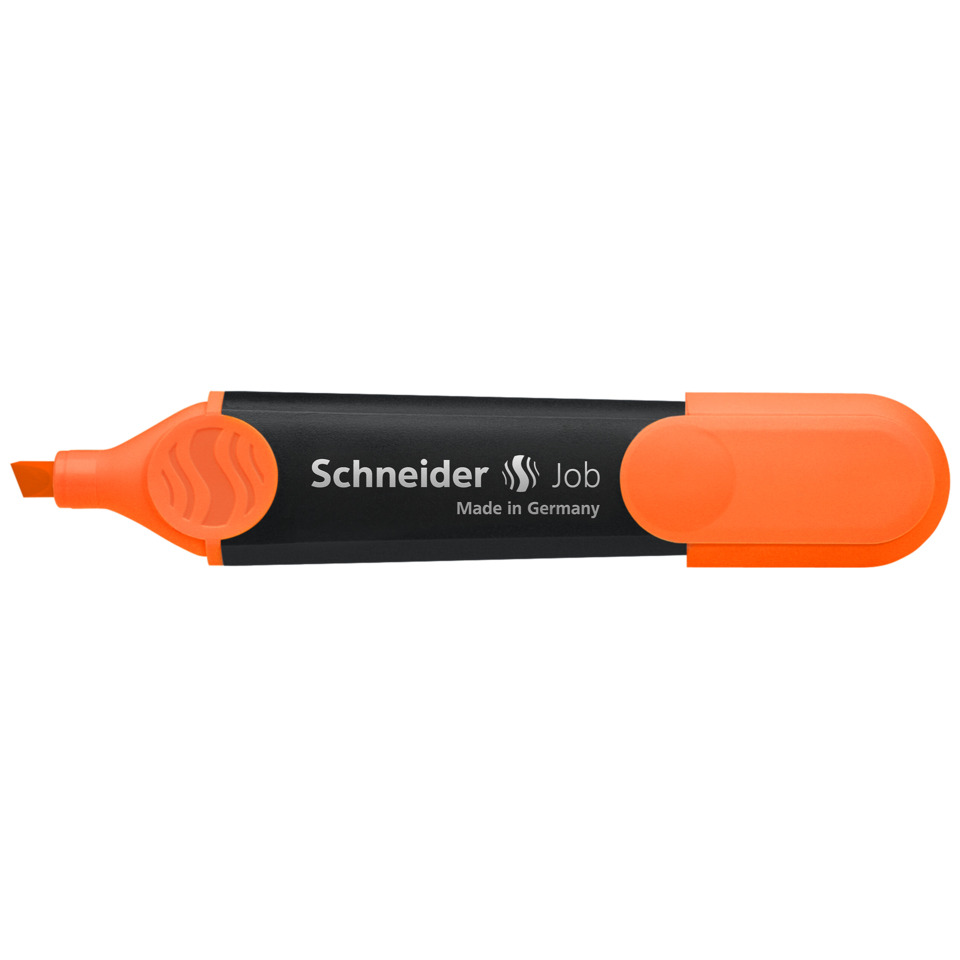 Highlighter, Marker, Orange, Plastic, Schneider