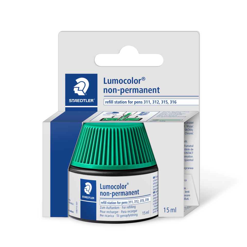 Tintenflasche, Tintenbehälter, Kugelschreiberfüllung, Spitzen-Tintenlösung, 15 ml