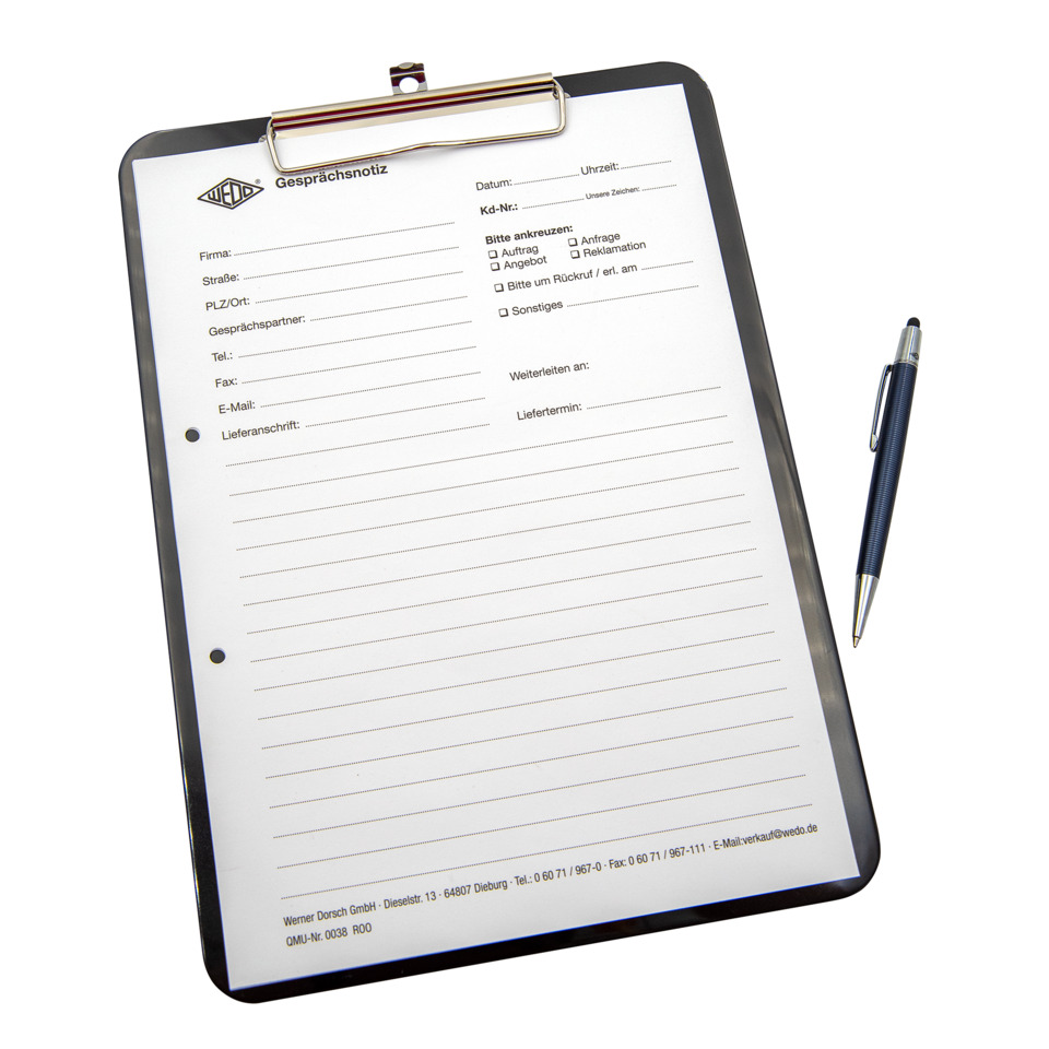 clipbord, Notizblock, Dokument, Klemme, Stift