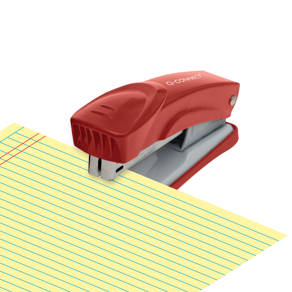 Stempel, Klammerstapler, Klebestation, Notizpapier, Schreibwaren