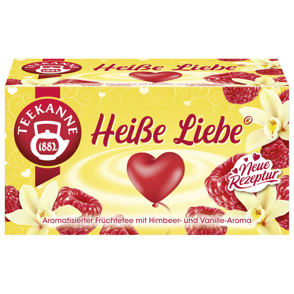 Früchtetee, Himbeer, Vanille, Aromatisierter Tee, Neue Rezeptur