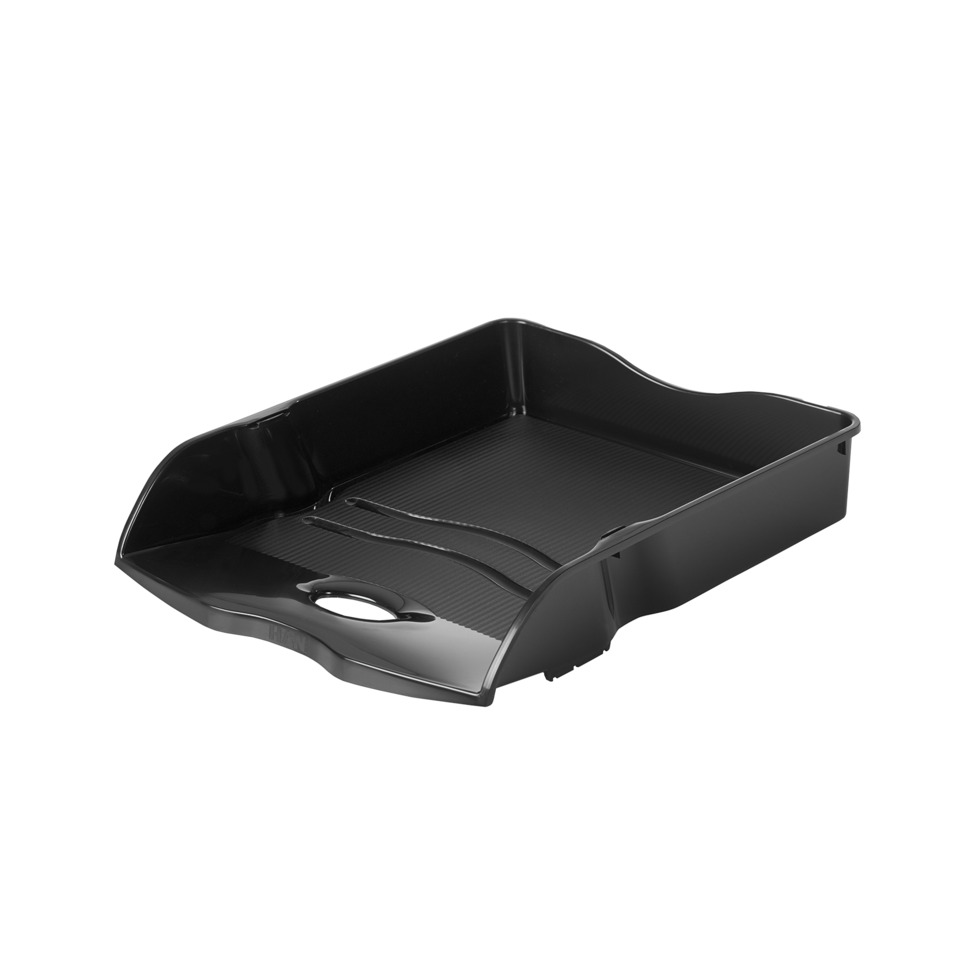 Dokumentenablage, Ablagekorb, Schwarz, Kratunterlage, Office-Organizer