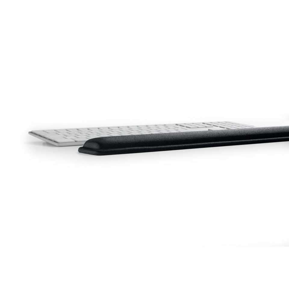 Tastatur, Schreibtischkeyboard, weiße Tastatur, Schwarz-graues Gehäuse, Computerzubehör