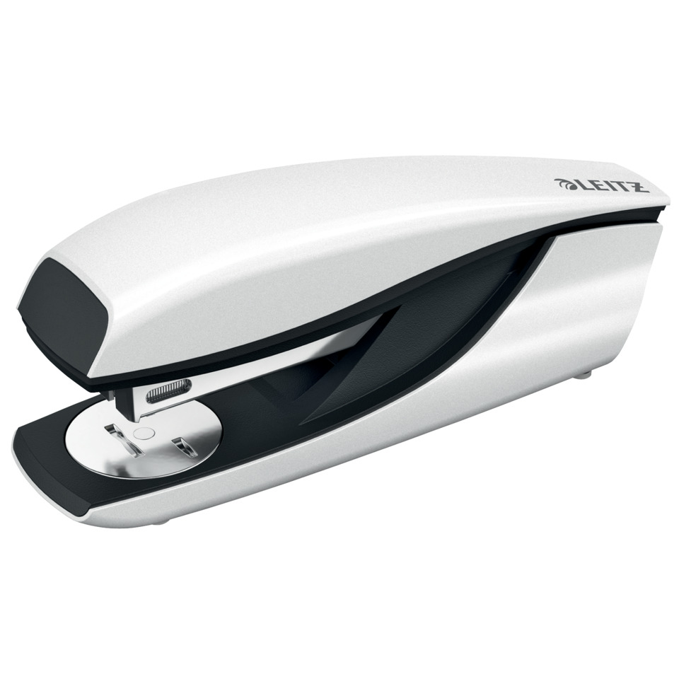 Stapler, Office stapler, Metallbasis, Weiß, Kompakt