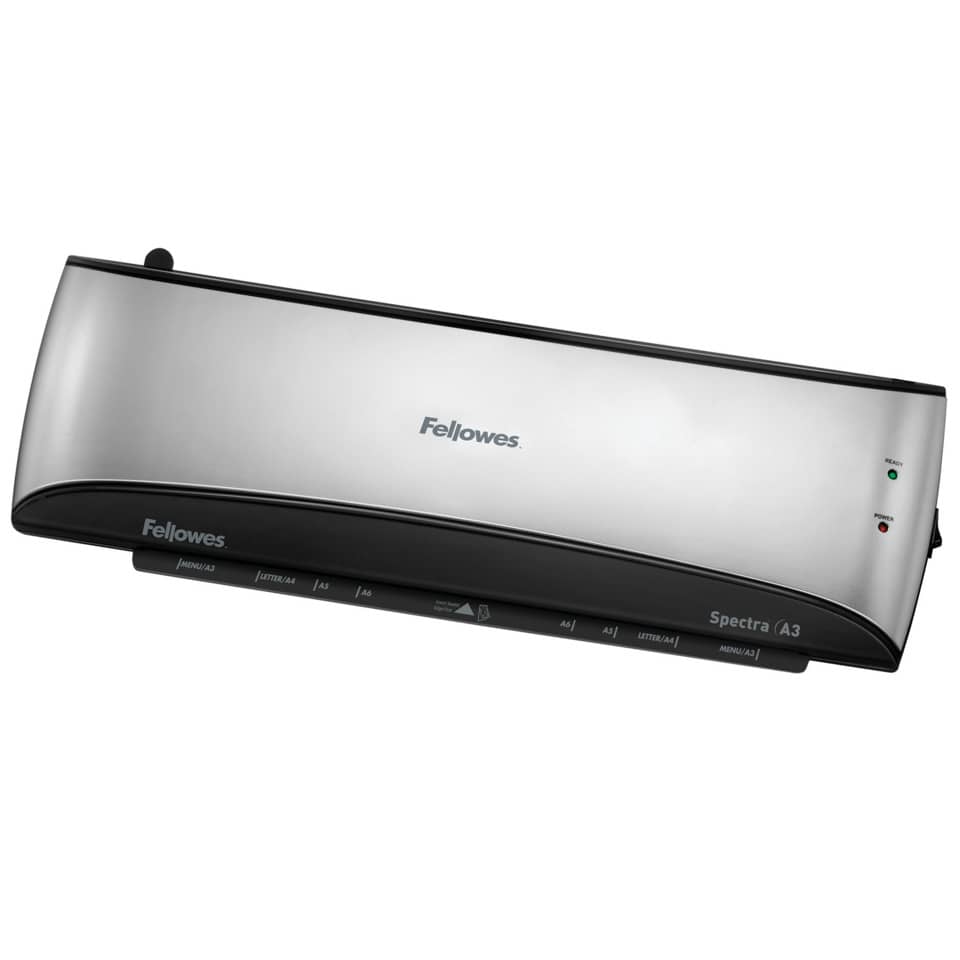 stapler, Schreibmaschine?, silber schwarz, silberner Dokumentenstanzer, Fellowes Spectra A3