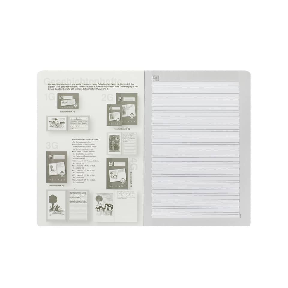 Notizbuch, Lineatur, Spiralbindung, A4, Lehrmaterial