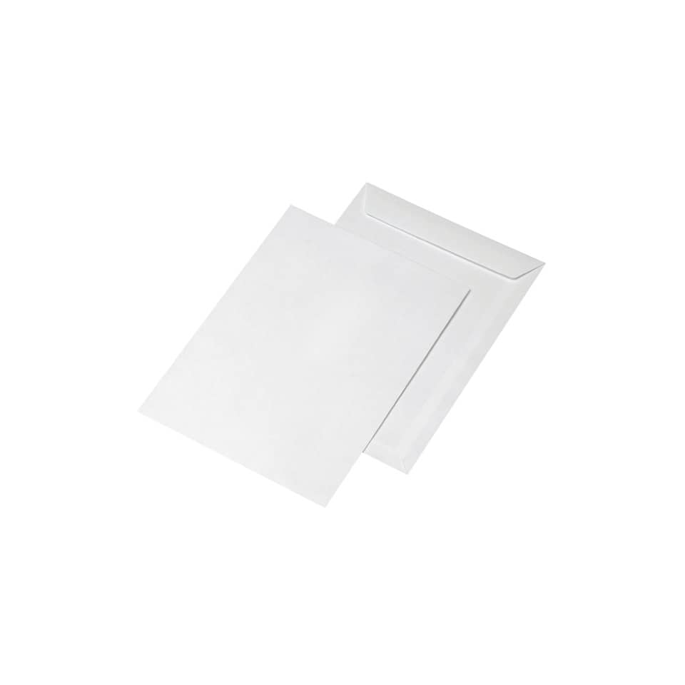 Versandtasche, C4, 90g/m², haftklebend, 250 Stück, weiß MAILMEDIA 30007529