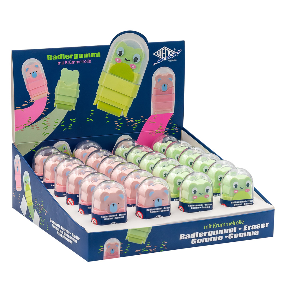 Radiergummi, Gummi, Eraser-Set, Tierform, Kleinkind