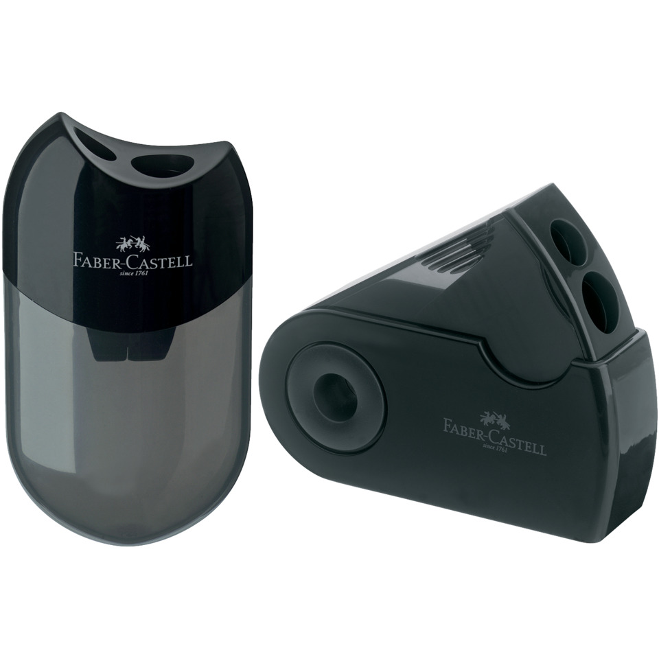 Bleistiftspitzer, Spitzer, Faber-Castell, Doppelspitzer, Kunststoff