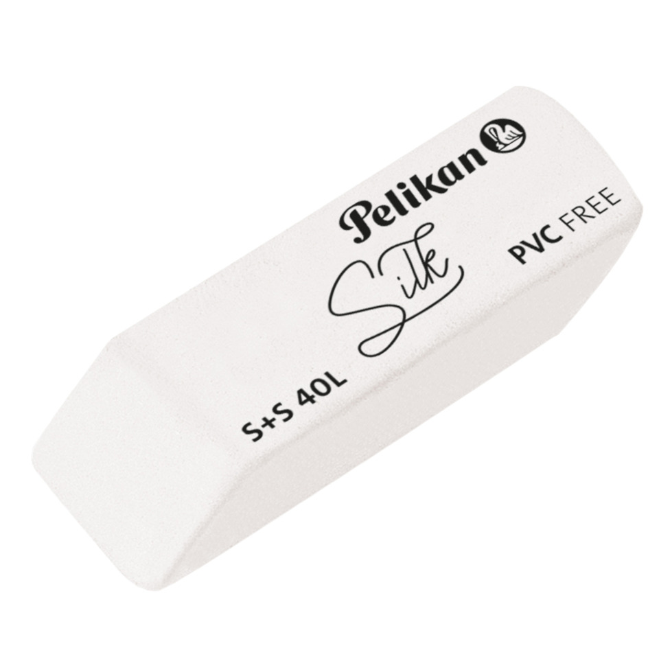 radierer, PVC frei, Radiergummi, S+5 40L, Pelikan Silk