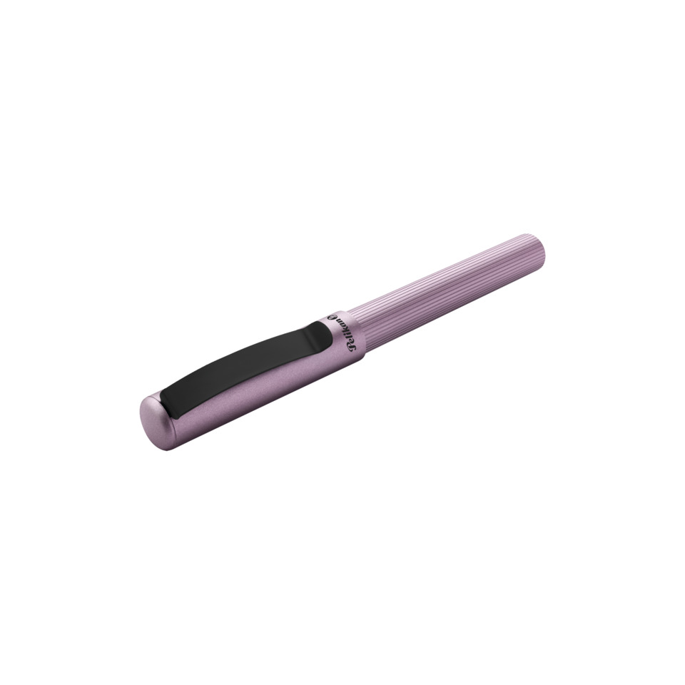 Hot curling iron, Hair straightener, Pink, Metallisch, Clip-on