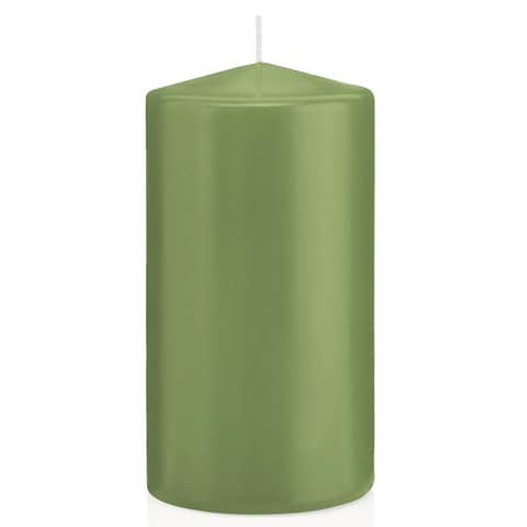 Stumpenkerze, 150x80mm, aloe vera  618323.116