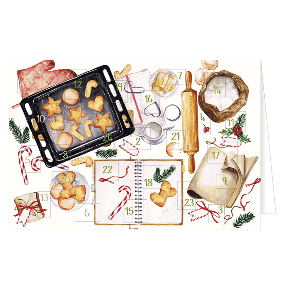 Backformen, Kekse, Adventskalender, Ausstechformen, Teigleckerlis