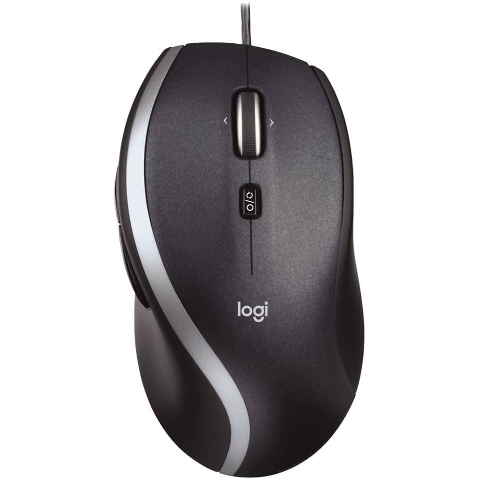 computer-mouse, gekabelte-maus, scrollrad, usb-maus, schwarz-grau