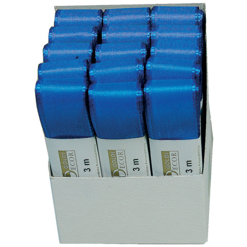 Zierband Taft, 25mmx3m, kornblau GOLDINA 1445025341503