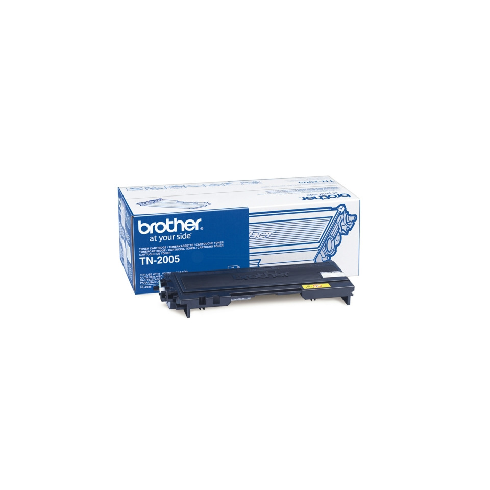 Toner cartridge, TN-2005, Brother, Drucker Ersatz, Verpackung