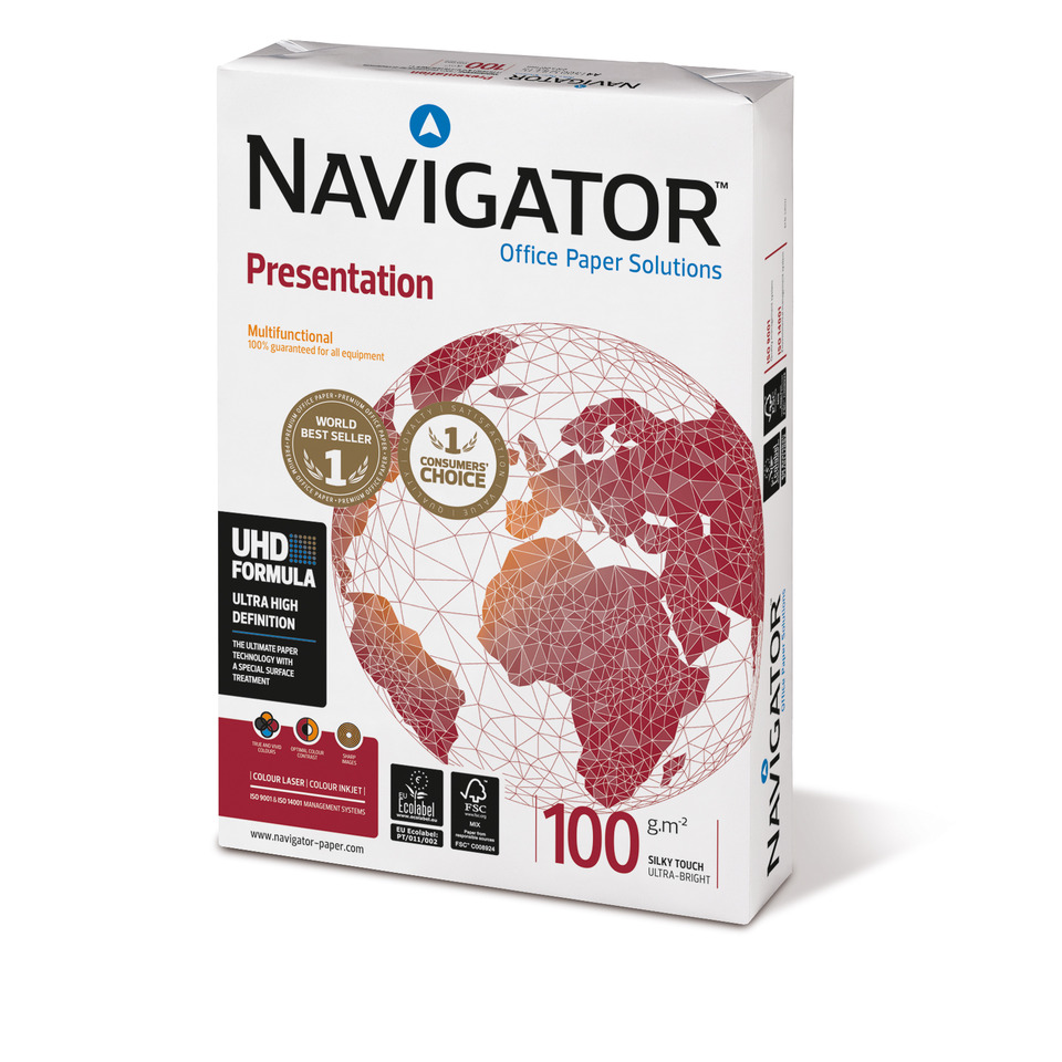 Office paper, Printer paper, 100 g/m2, World map design, Geometric pattern