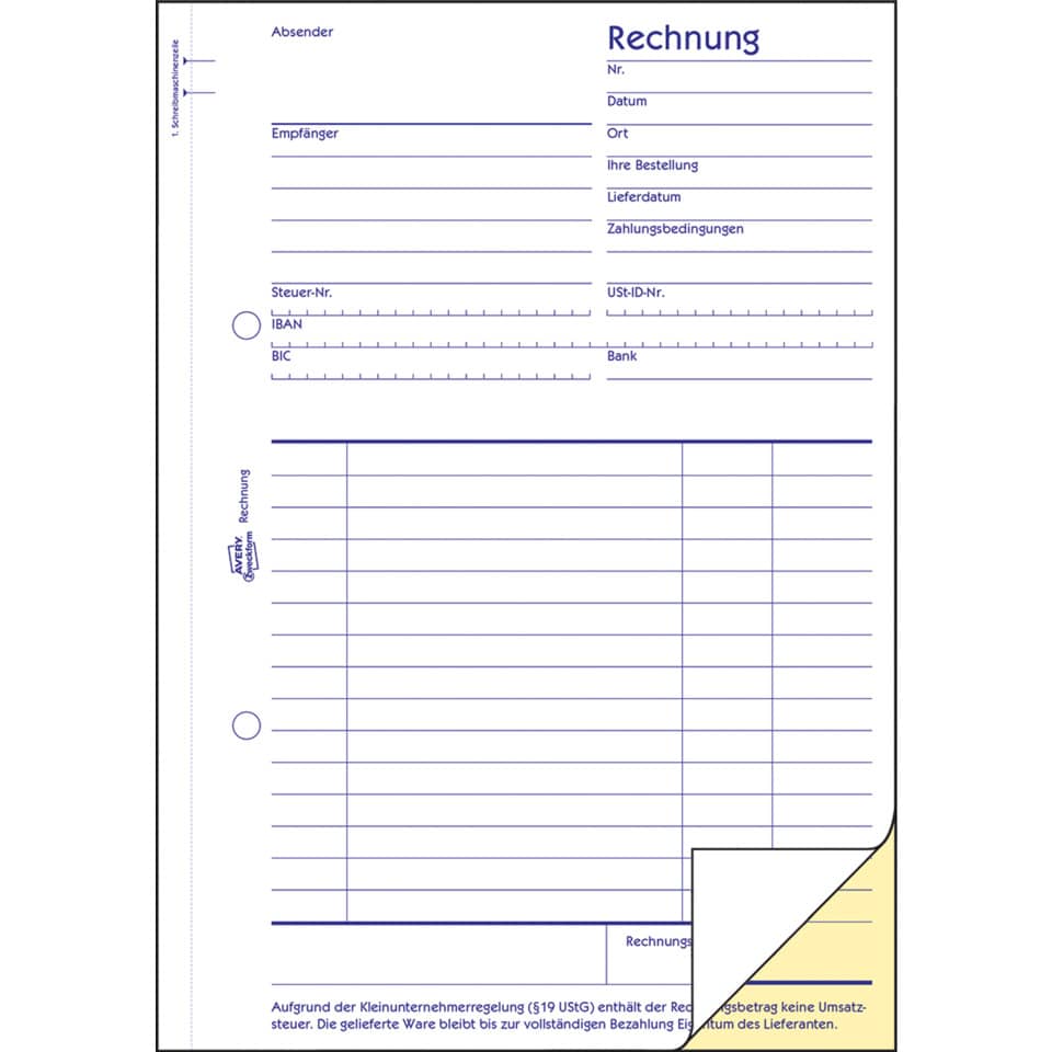 Rechnung, Formular, Kassenbeleg, Dokument, Papierbogen