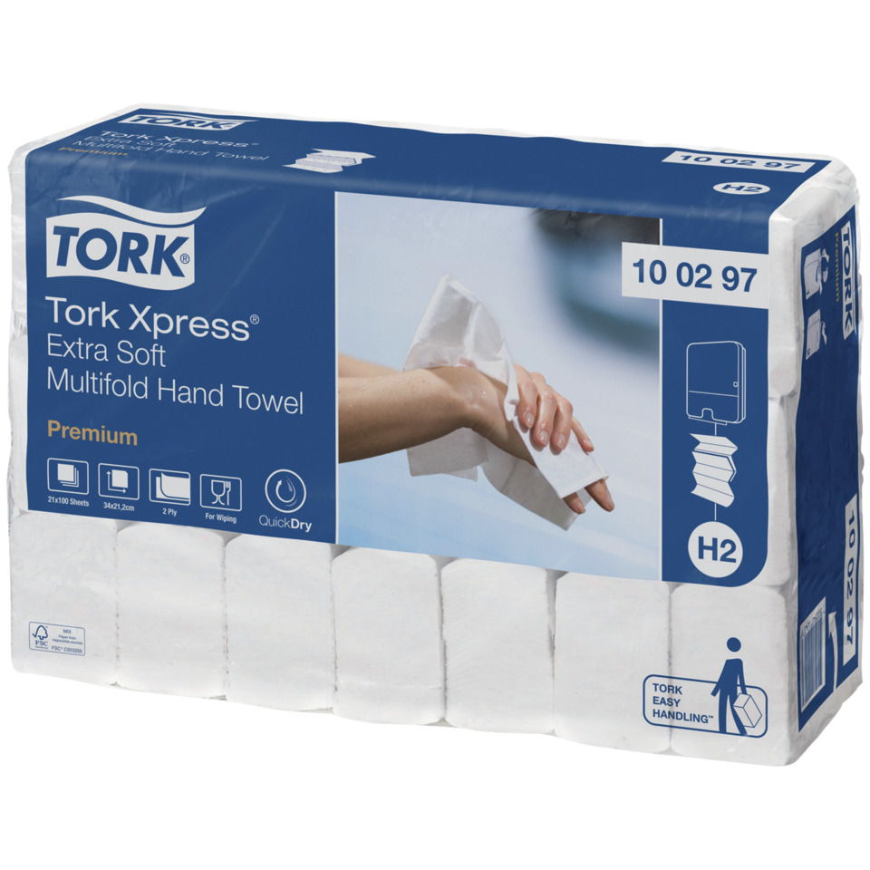 Tork Xpress, Extra Soft, Multifold Hand Towel, Premium, Küche/Handtuch