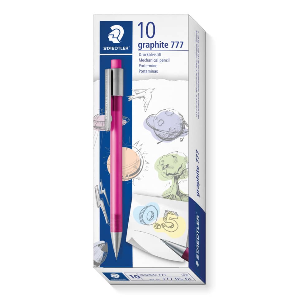 Kugelschreiber, Druckbleistift, Graphit 777, mechanischer Stift, Hochwertig