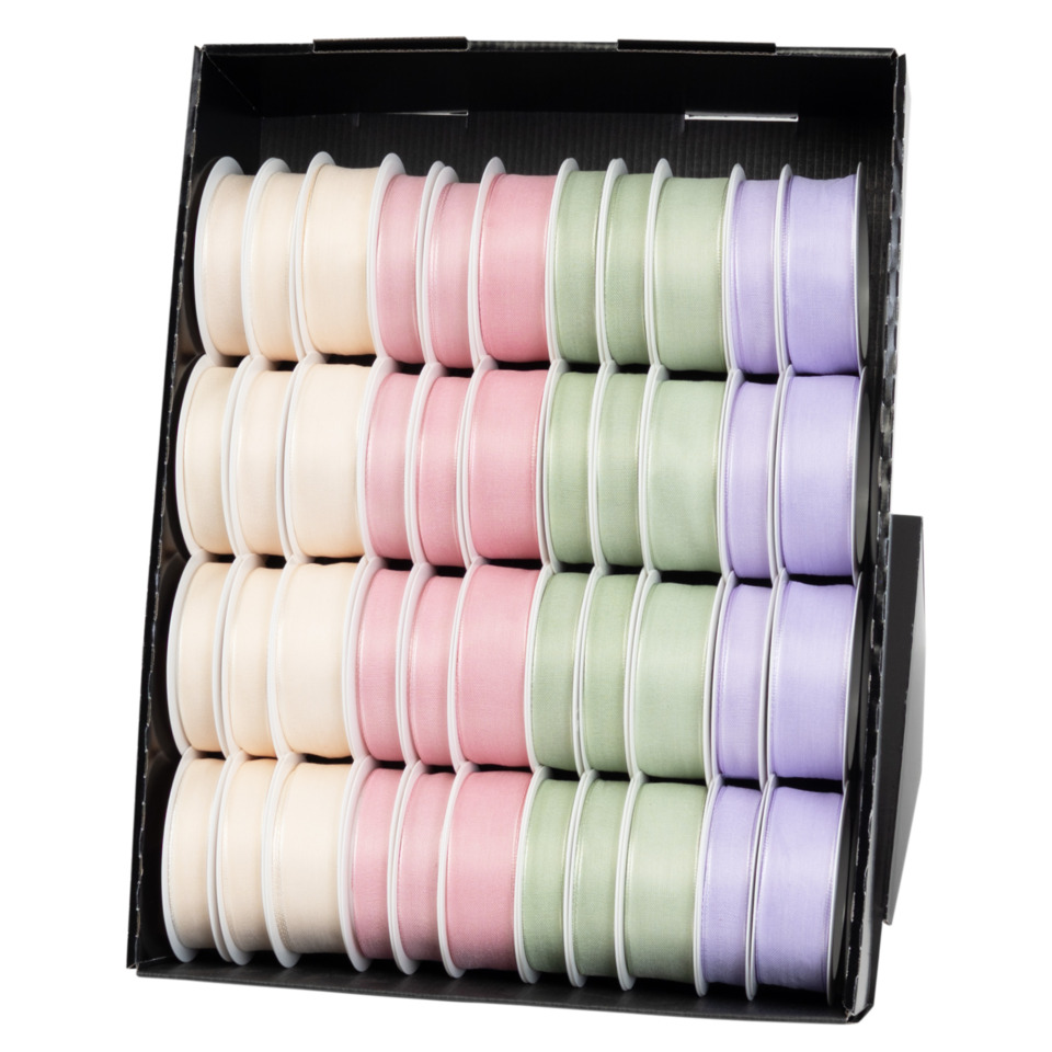 Schräubenkleine, Samtband, Spulenbänder, Nähzubehör, Pastellfarben