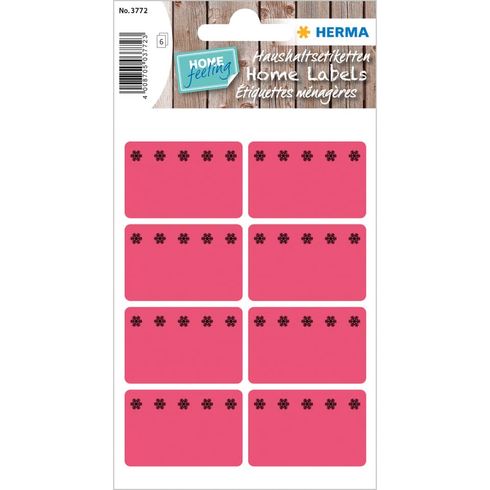 Haushaltsetiketten, Labels, Aufkleber, Fensteraufkleber, Magnetaufkleber