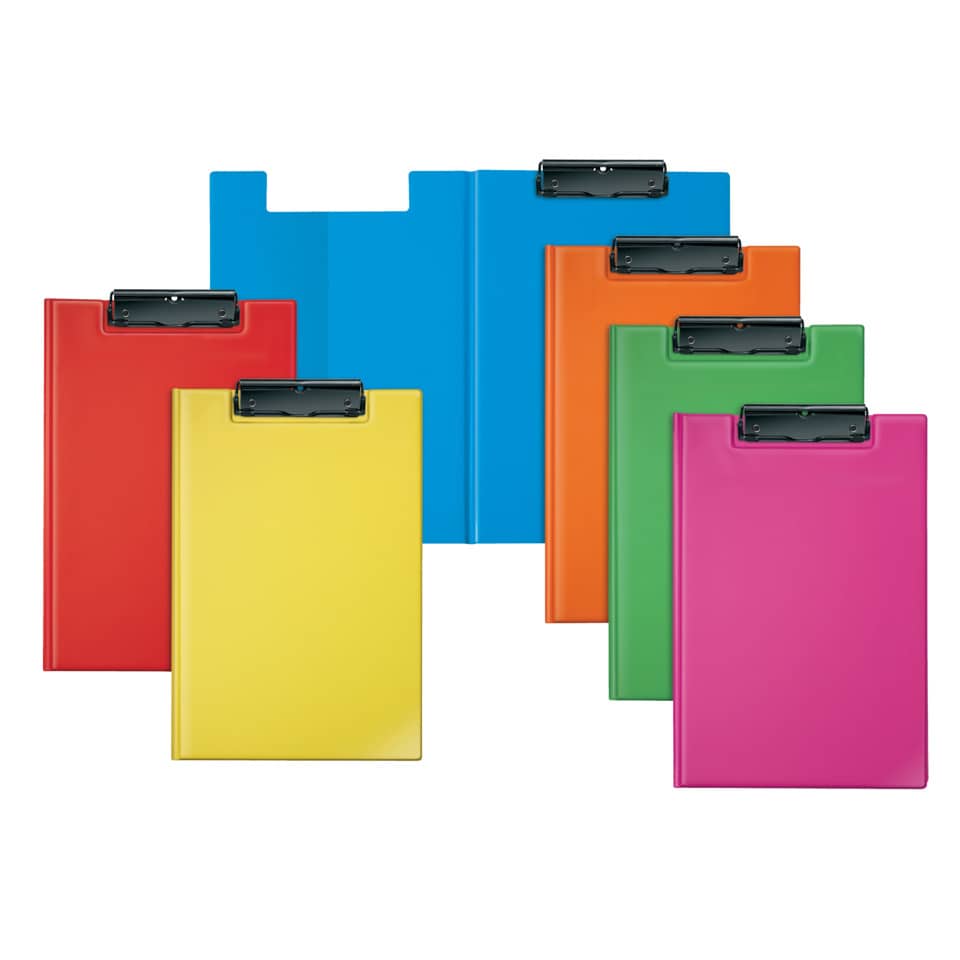 Clipboard, Clipboard-Set, Bunte Clipboards, Kunststoff Clipboard, Verschiedene Farben