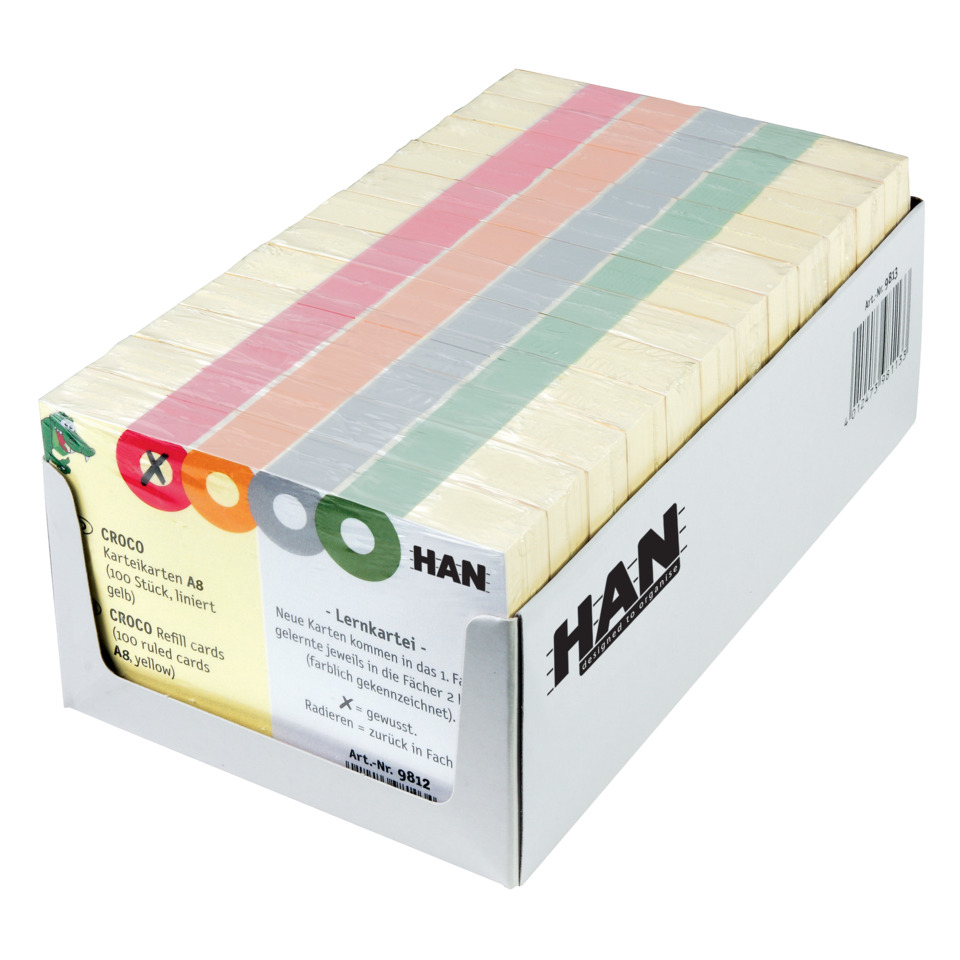 Notizblöcke, Post-it, Sticker-Notiz, Kartenbunt, HaNoH