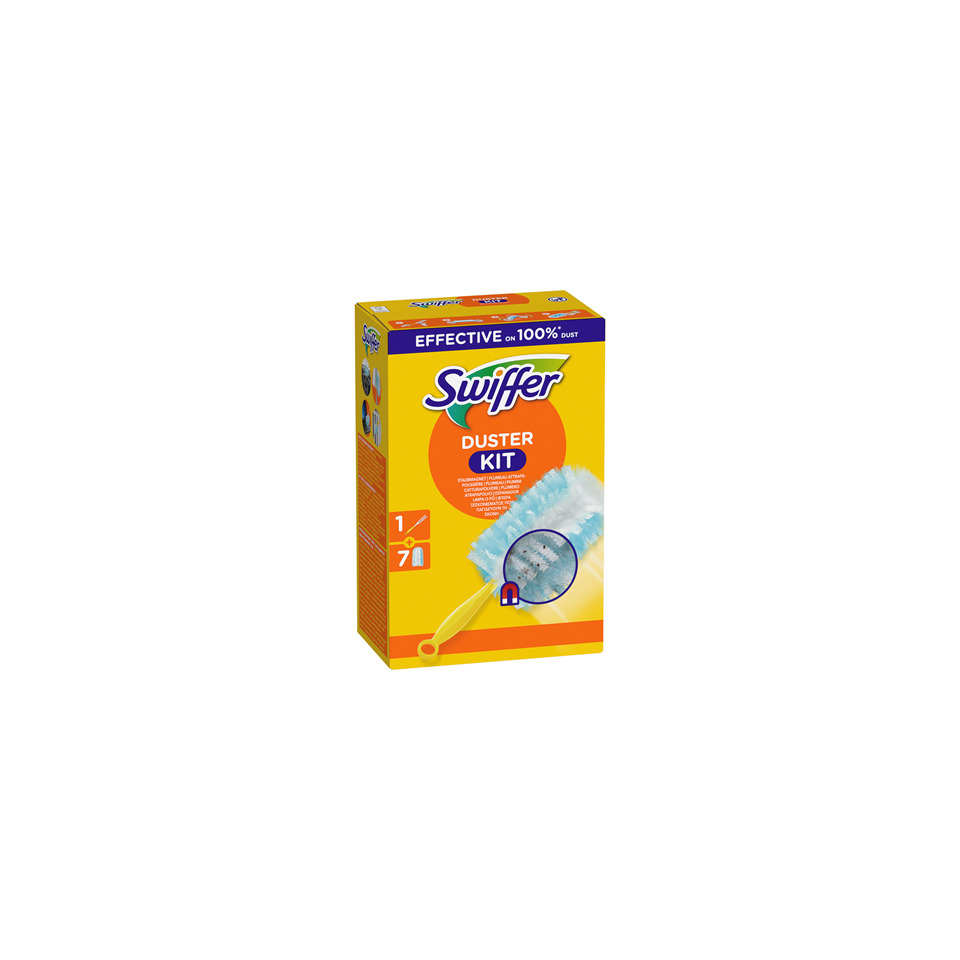 Duster Kit, Mikrofaser, Staubtücher, Reinigungszubehör, Swiffer Verpackung
