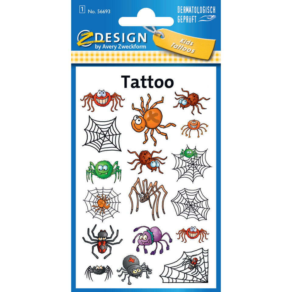 Tattoo, Spider, Spiderweb, Insects, Spiders