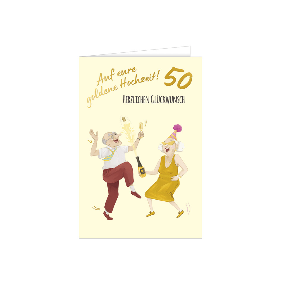 Grußkarte, Hochzeit, Jubel, Feier, Glückwunsch