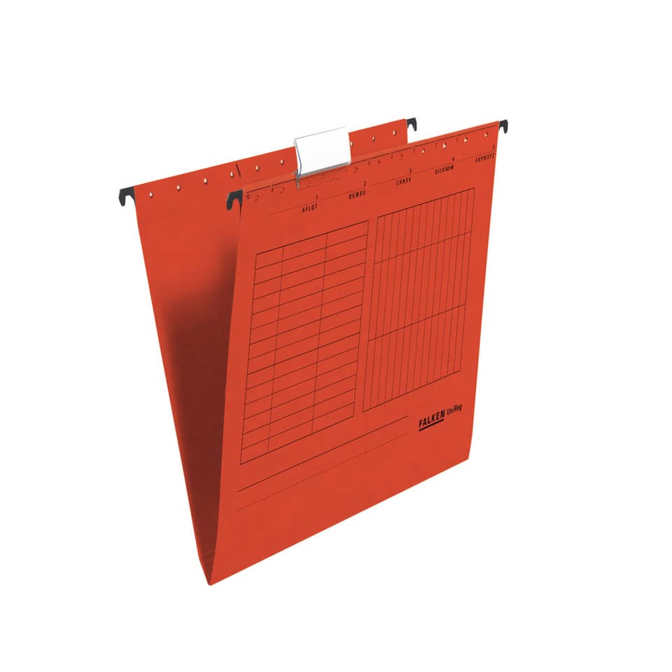 orange folder, datei ordner, clip ordner, A4 ordner, FALKEN un?g