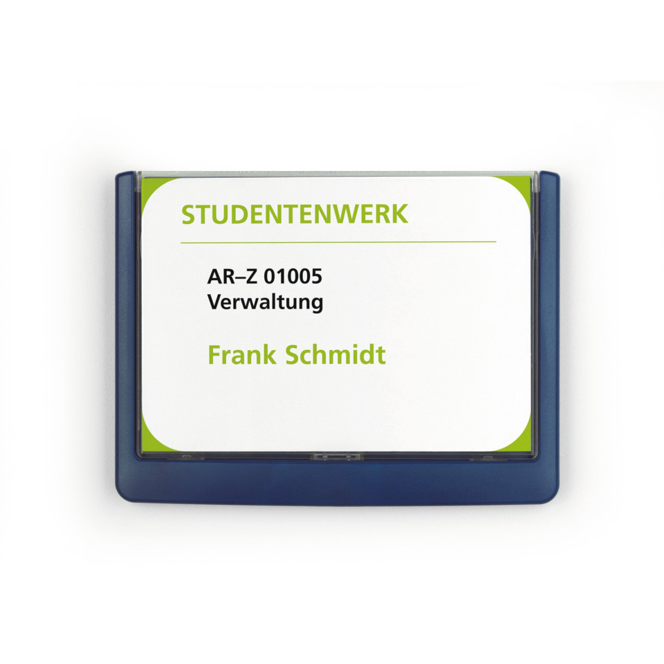 Kassensatz, Namekarte, Studentenausweis, Visitenkarte, Karteikarte