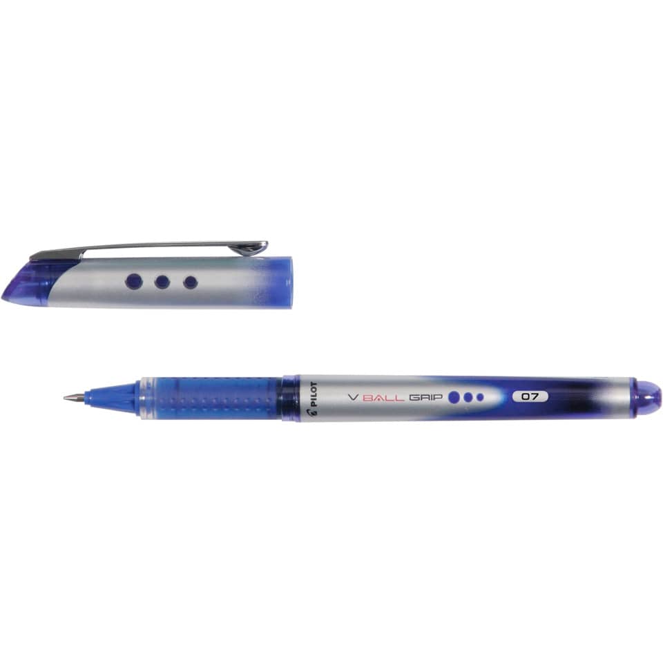 Kugelschreiber, Ballpoint, Kugelschreiber, Spitzenspitze, Blaue Farbe