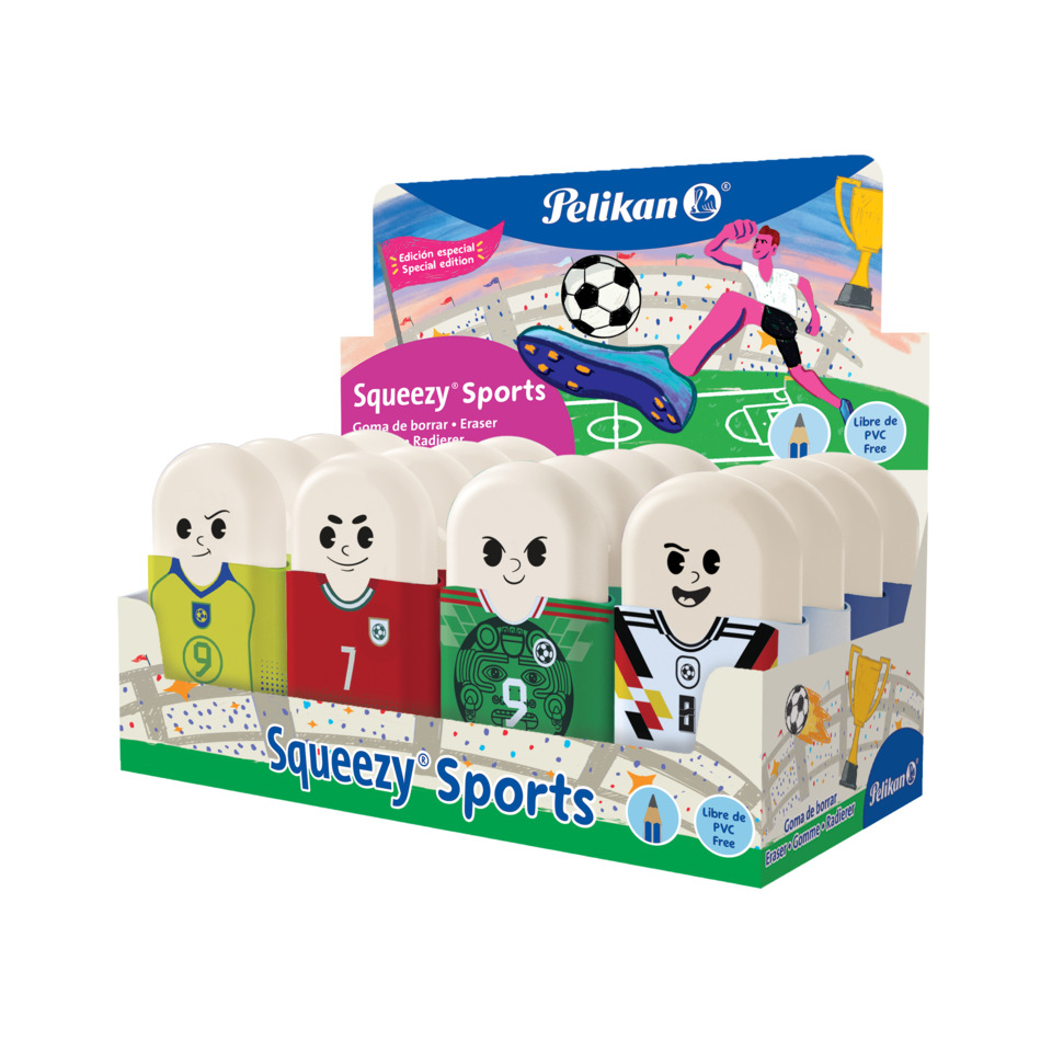 Squeezy Sports, GummibändERÄt, Kofferform