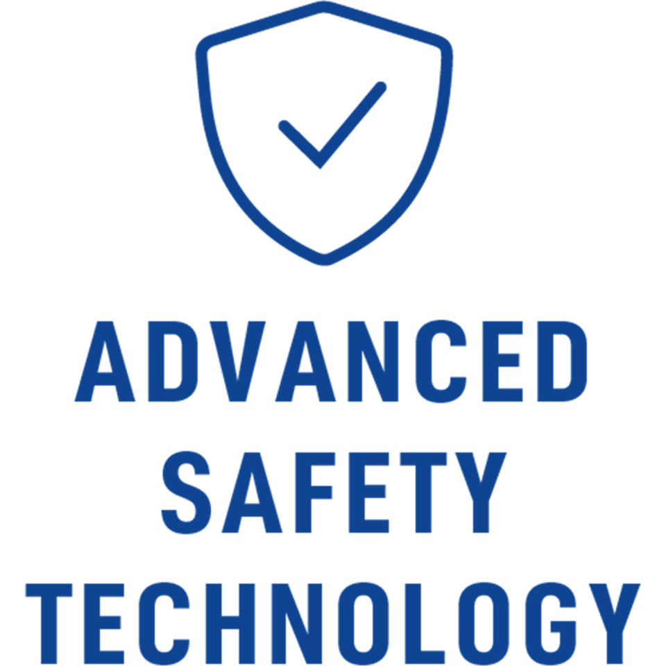 Sicherheit, Technologie, Schild, Logo, Blau