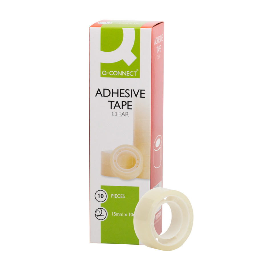 Klebeband, Transparentes Klebeband, Adhesive Tape, Klebebandrolle, 10 Stück