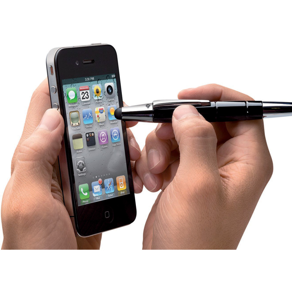 Smartphone, Touchscreen, Schwarz, Handgerät, Stift