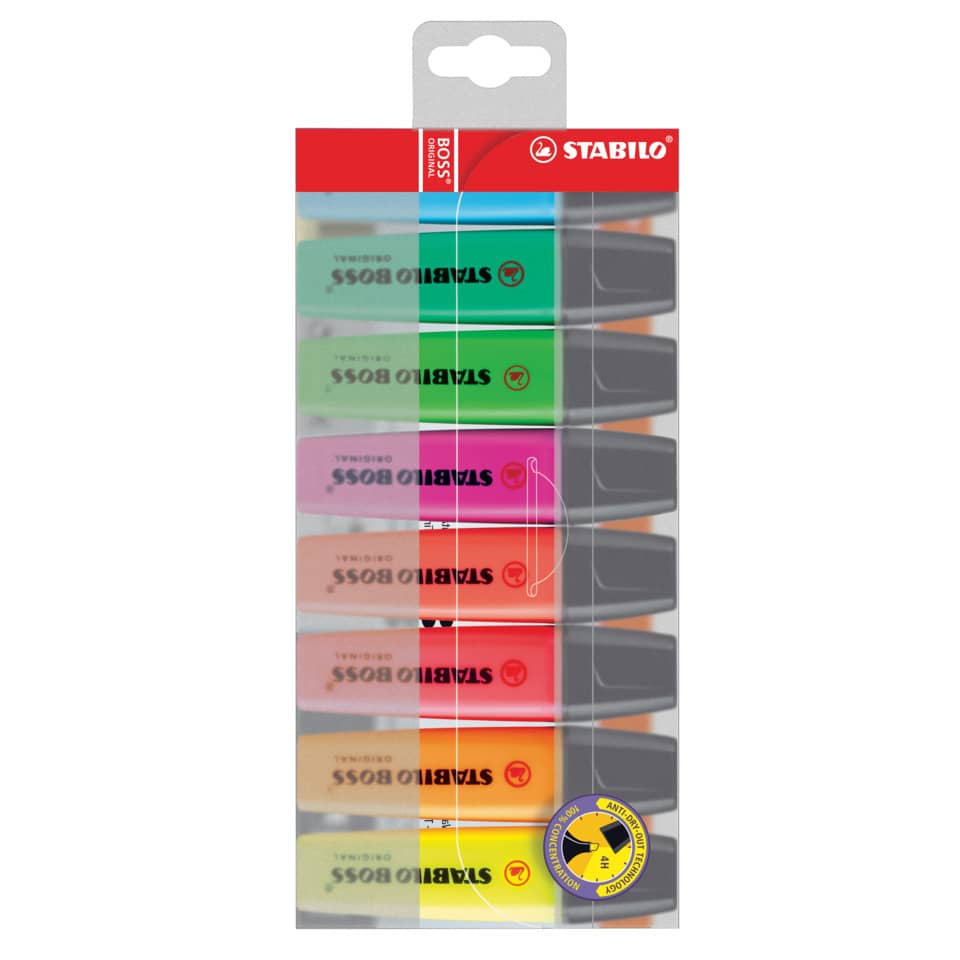 Marker, Stifte, Highlighter, Neonfarben, Kunstbedarf