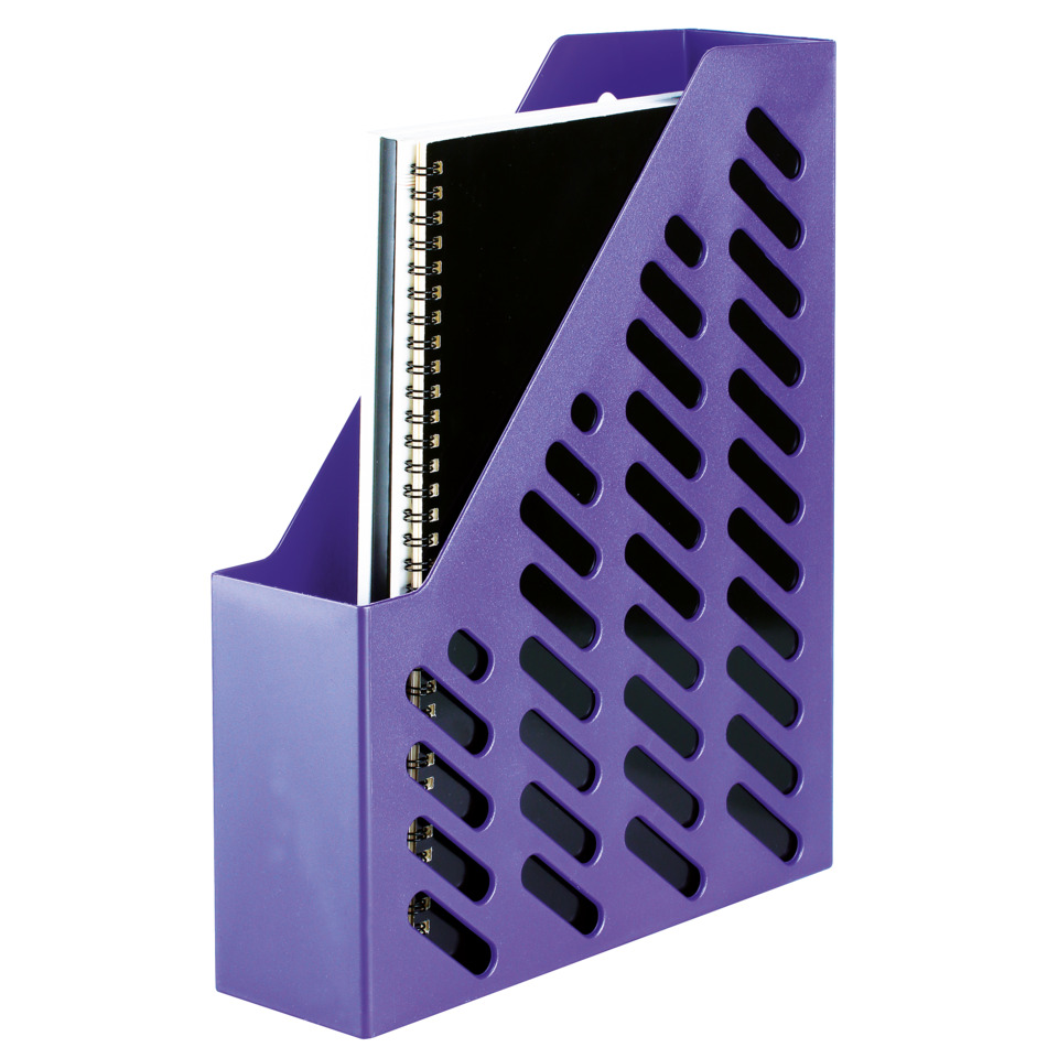Ablagesystem, Organizer, Ordner, Kunststoff, lila