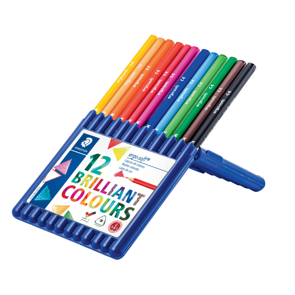 Markerstifte, Farben-Set, Kunstbedarf, 12 Farben, Breite Spitze