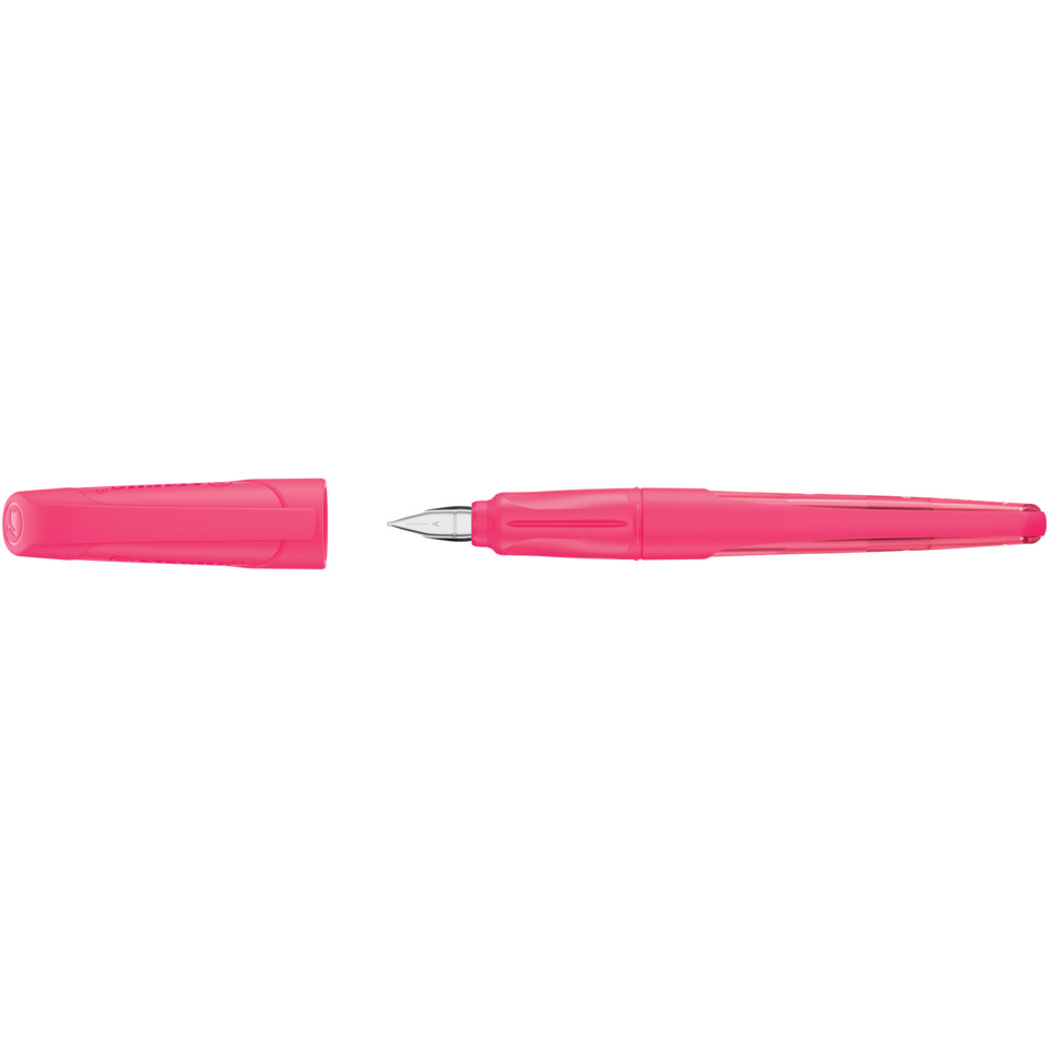 Füllfederhalter, Nib, Kappe, Pink, Kunststoff