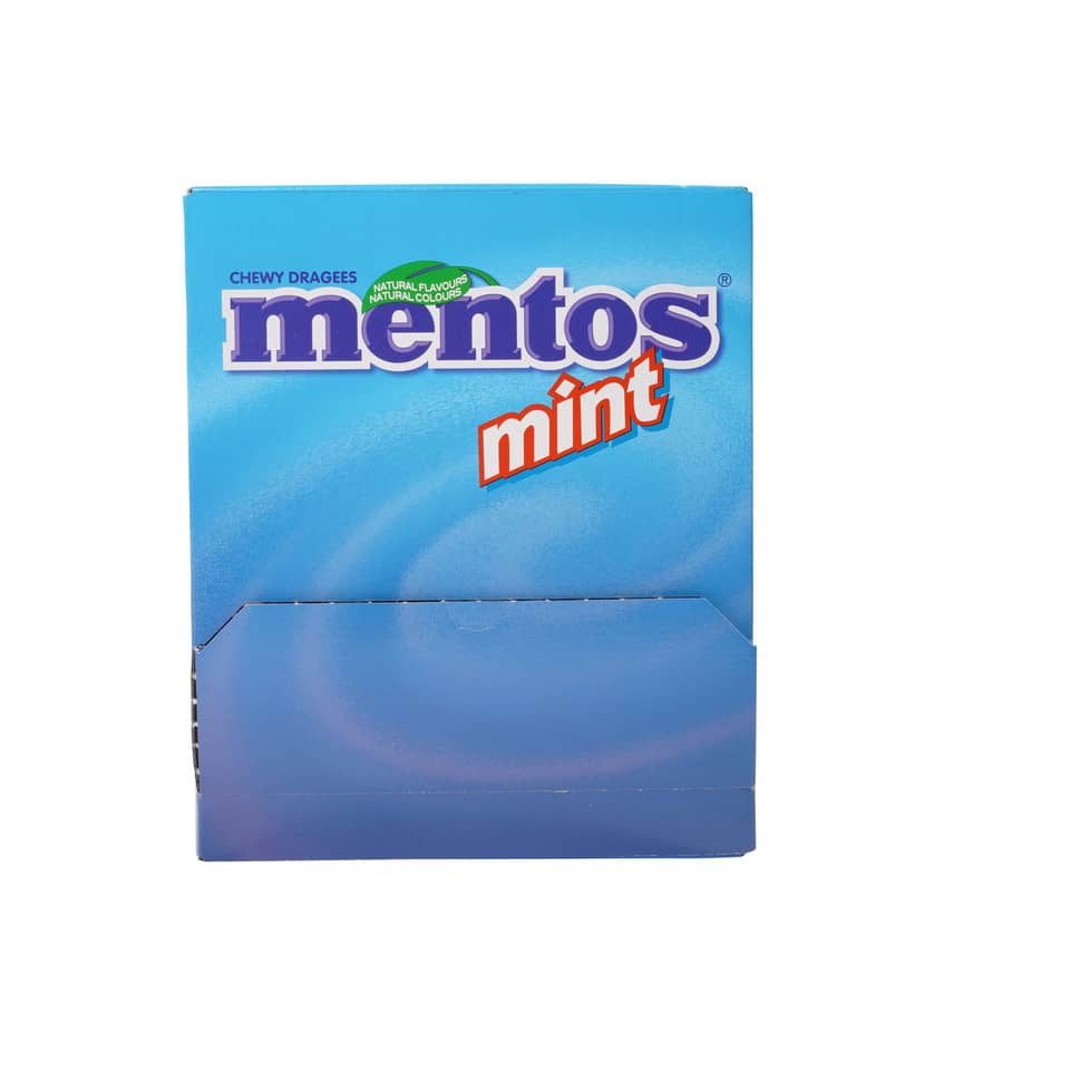 Mint, Menthos, Kaugummi, Packung, Buntes Design