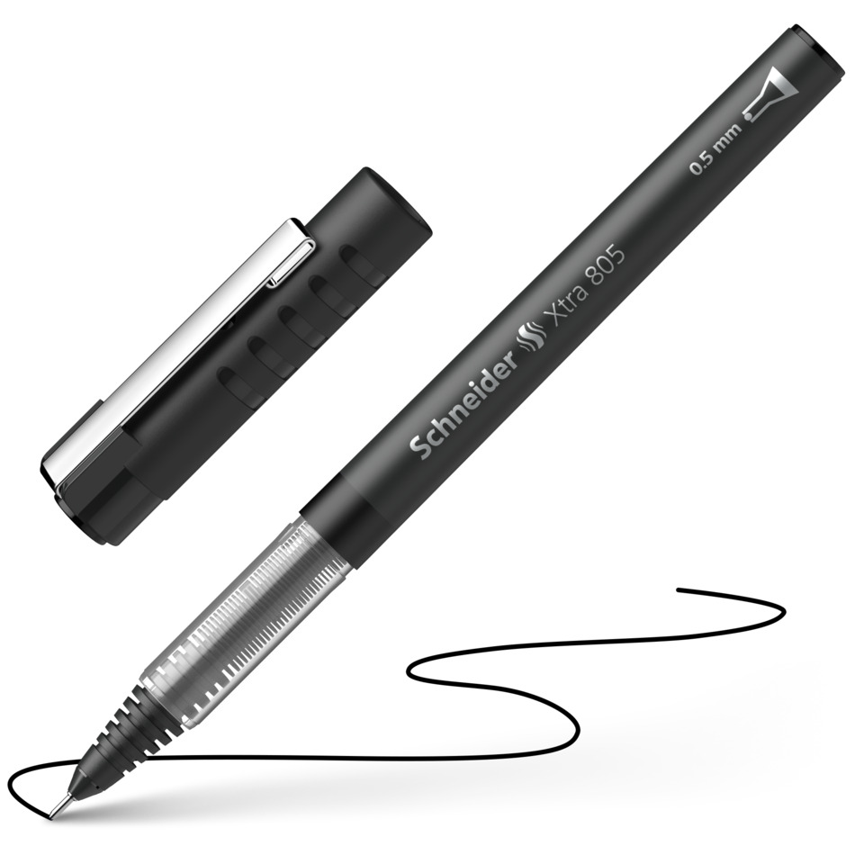 mechanischer Bleistift, 0,5 mm, radierlos, schwarz,  Griff
