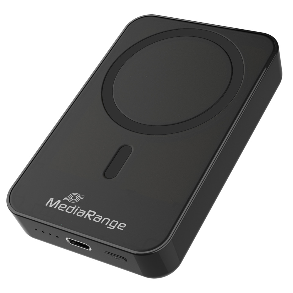 Hotshoe-Adapter, Drahtloser Empfänger, USB-C Anschluss, Dunkelgrau, MediaRange